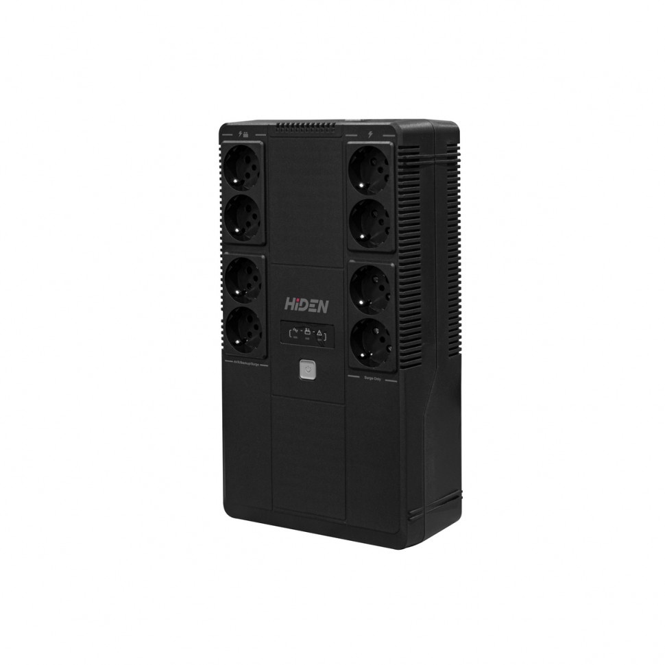 ИБП HIDEN ULS600E 600ВА/360Вт/ Line-Iinteractive Brick UPS Schuko LED