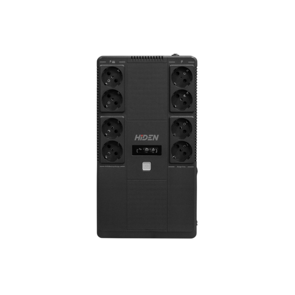 ИБП HIDEN ULS600E 600ВА/360Вт/ Line-Iinteractive Brick UPS Schuko LED