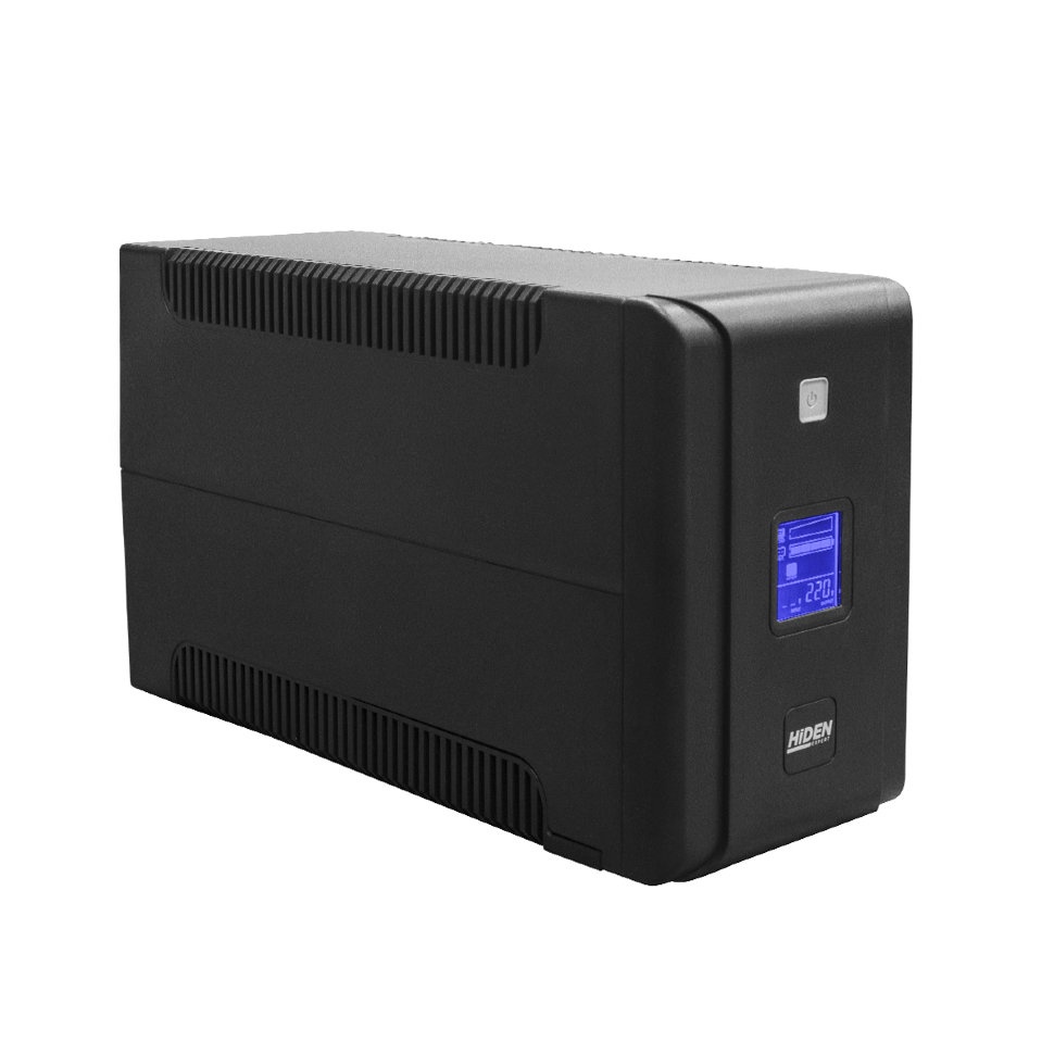 ИБП HIDEN EXPERT ULS1200C 1200ВА/720Вт/ Line-Iinteractive Tower UPS Schuko LCD