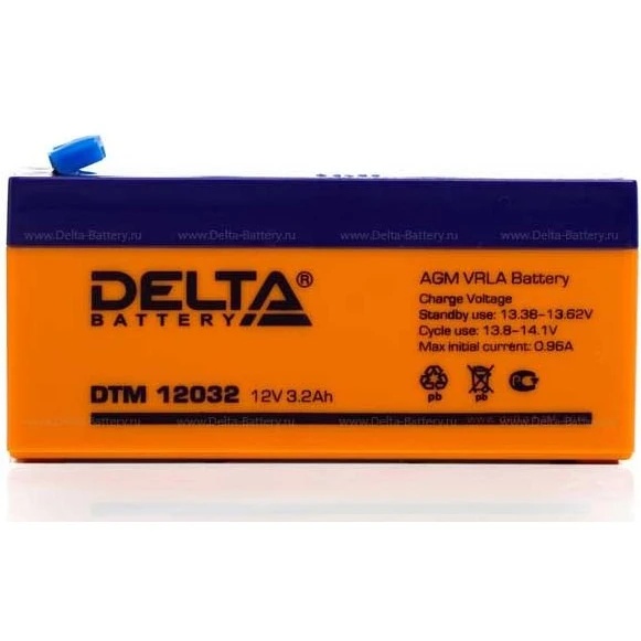 Батарея Delta DTM 12032 (12V, 3.2Ah)