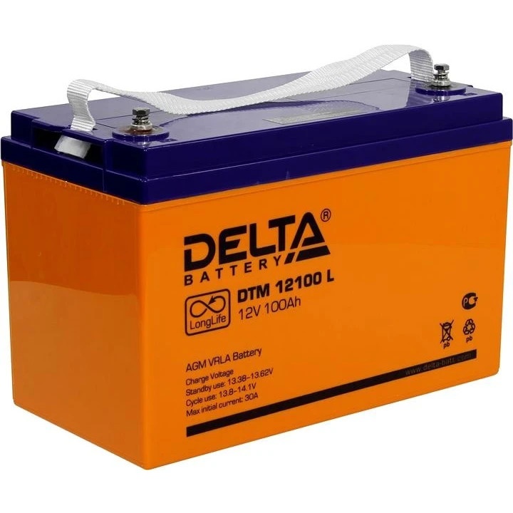 Батарея Delta DTM 12100 L