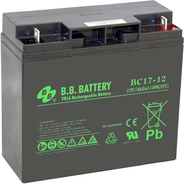 Батарея B.B. Battery BC 17-12 (12V 17Ah)