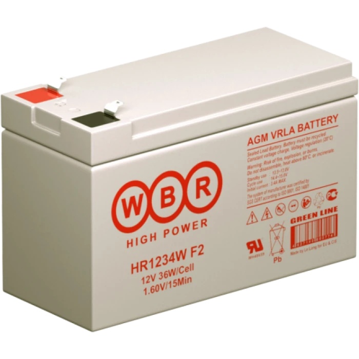 Батарея WBR HR 1234W (12V 9Ah)