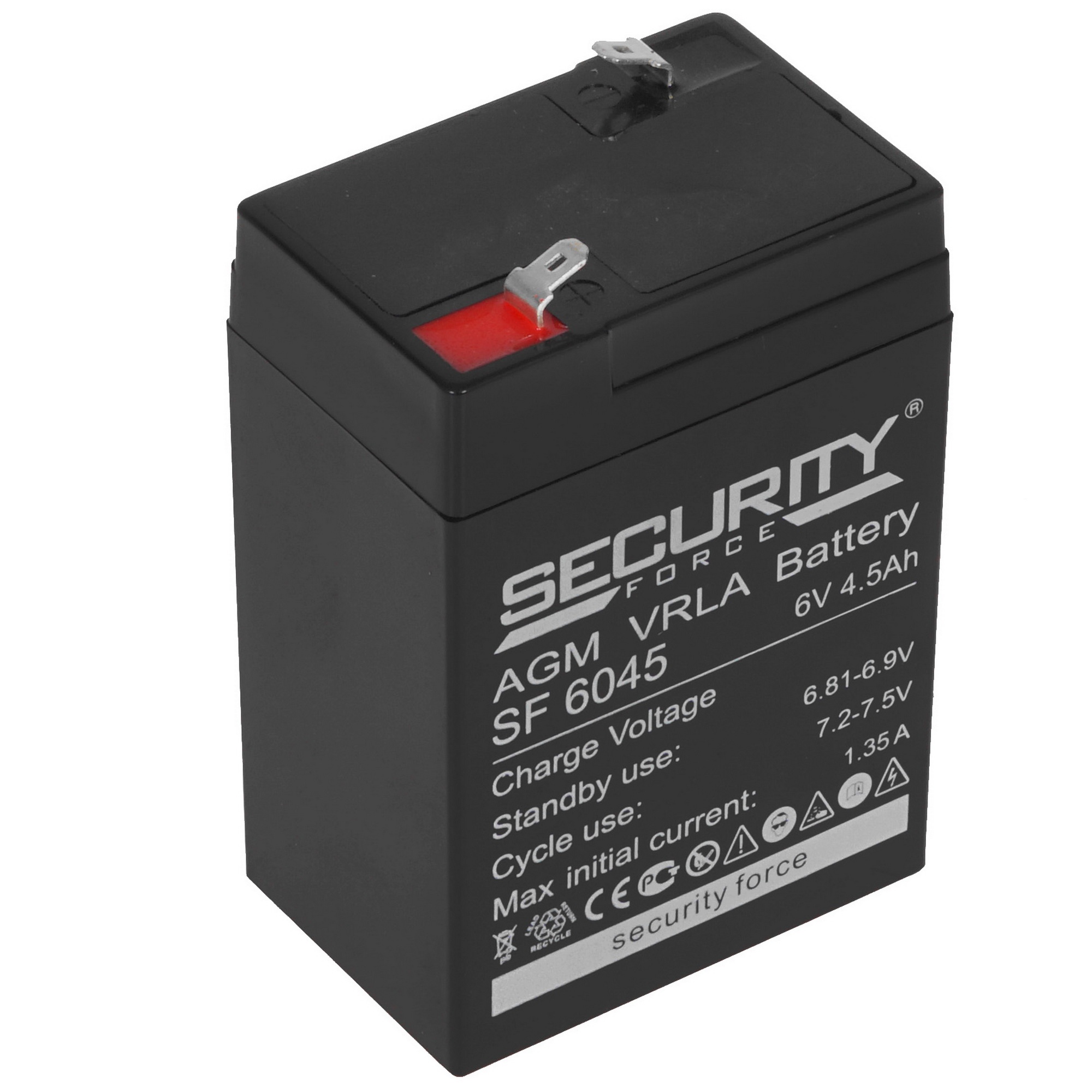 Батарея Delta Security Force SF 6045 (6V 4.5Ah)