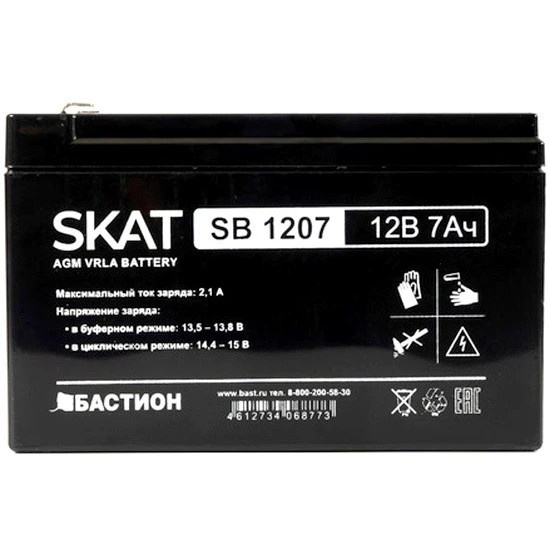 Батарея SKAT SB 1207 (12V 7Ah)
