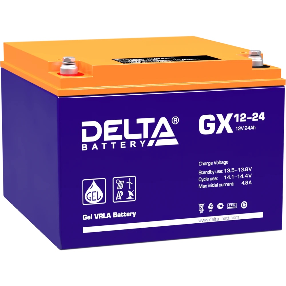 Аккумуляторная батарея Delta GX 12-24