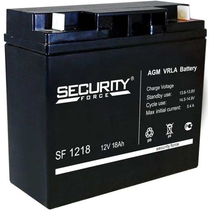 Аккумулятор Delta Security Force SF 1218