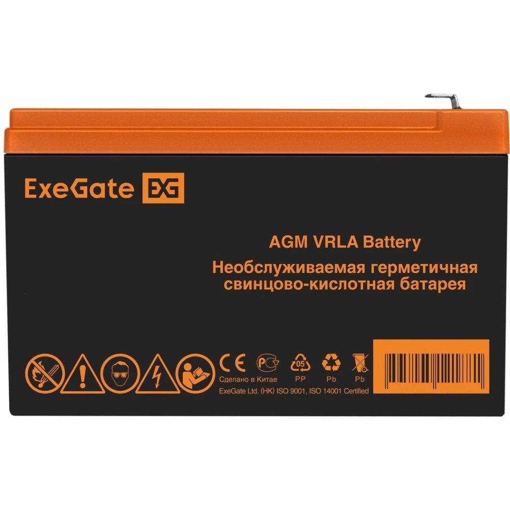 Аккумуляторная батарея ExeGate HRL 12-6 (12V 6Ah 1224W, клеммы F2)