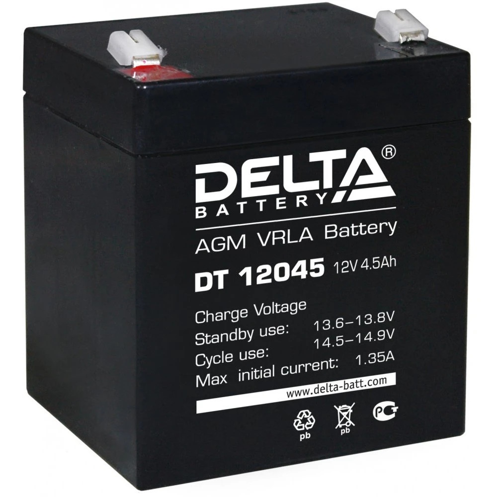 Батарея Delta DT 12045 (12V, 4.5Ah)