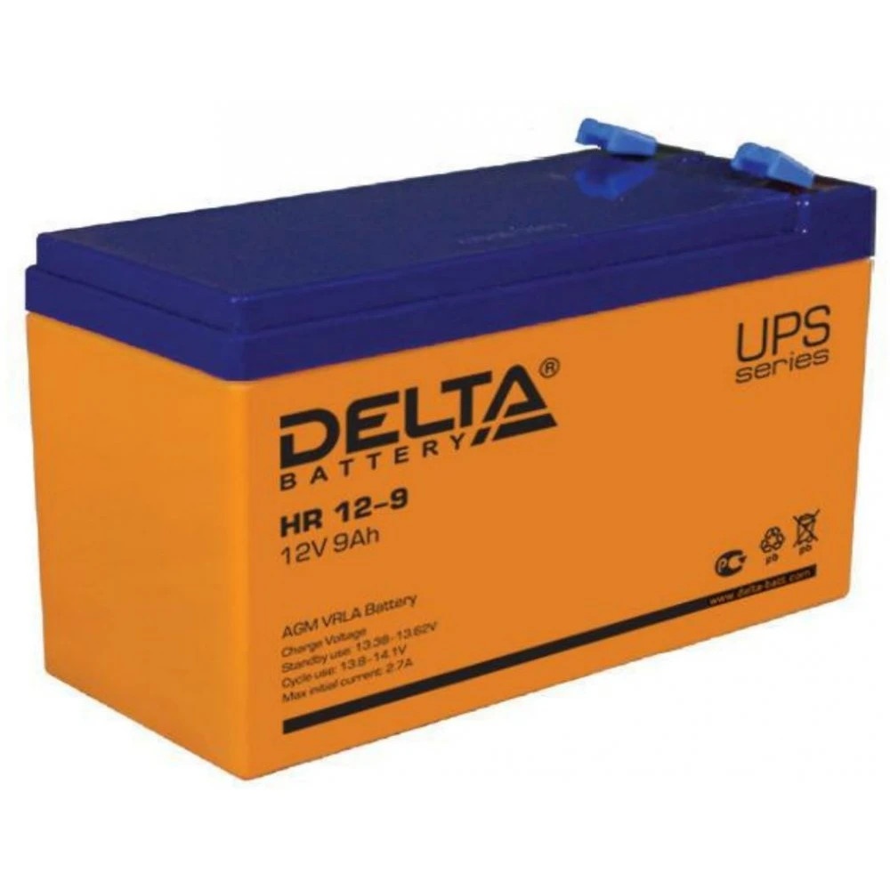Батарея Delta HR 12-9 (12V, 9Ah)