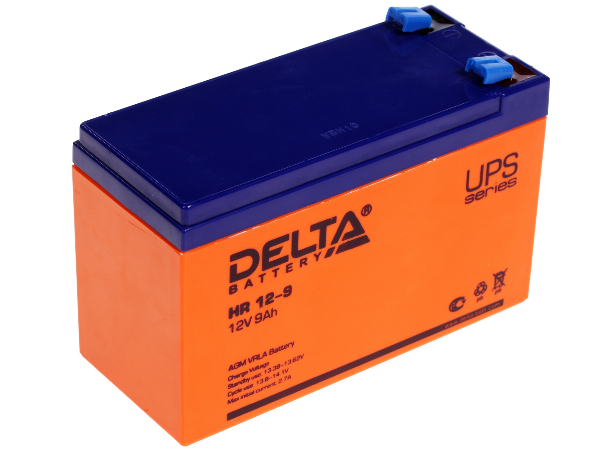 Батарея Delta HR 12-9 (12V, 9Ah)