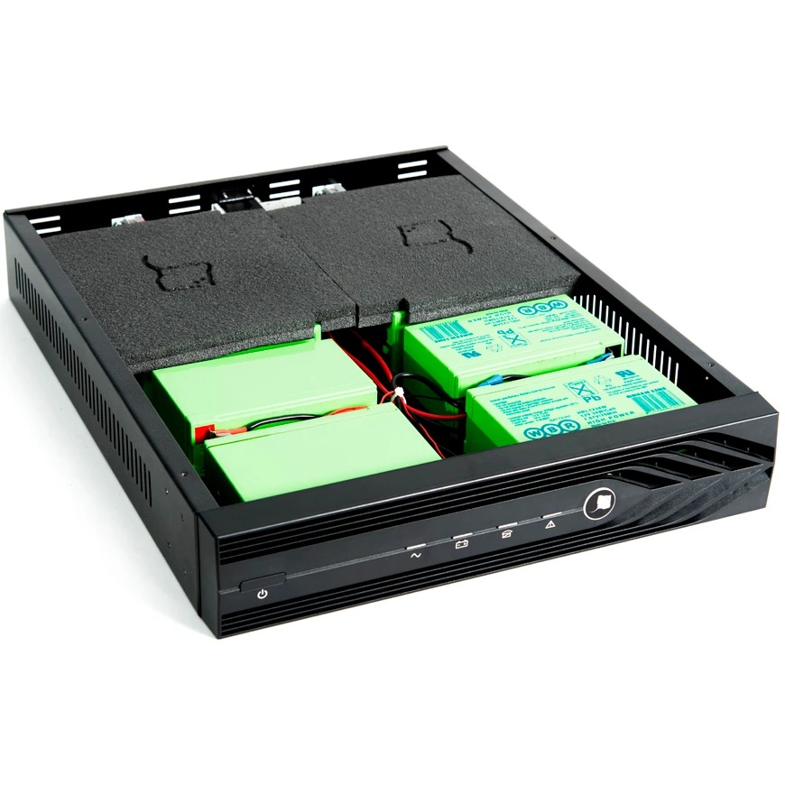 Блок батарейный в корпусе 19" 2USKAT BC 72/9 RACK, 72В, емкость 9Ач, 6 АКБх9Ач SKAT BC 72/9 RACK bat