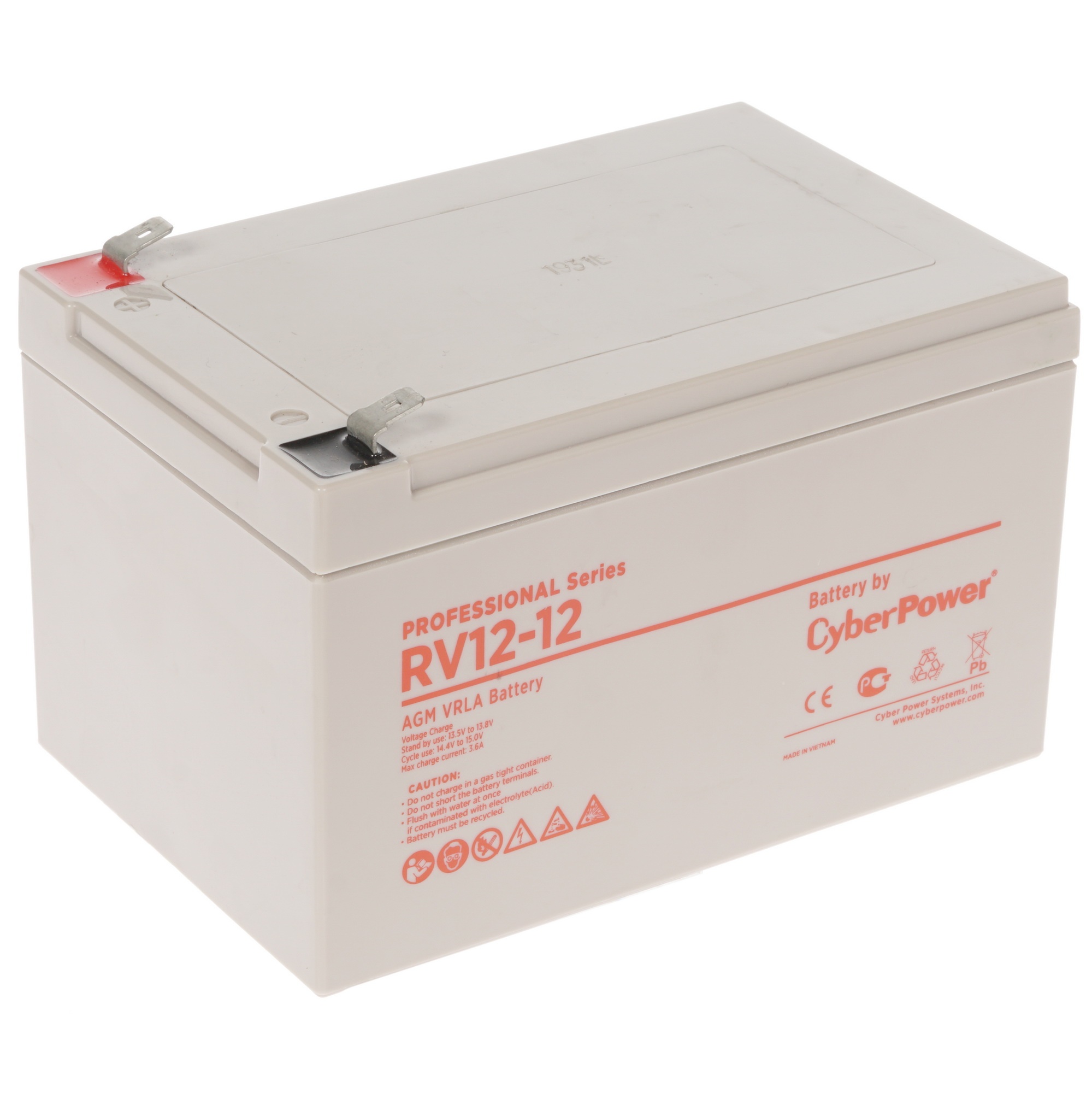Батарея PS CyberPower Professional series RV 12-12 / 12V 12 Ah