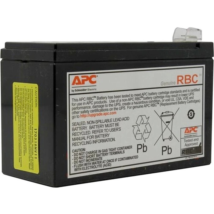 Батарея для ИБП APC APCRBC110 12В 7Ач для BE550G/BE550G-CN/LM/BE550R/BE550R-CN/R650CI/AS/RS