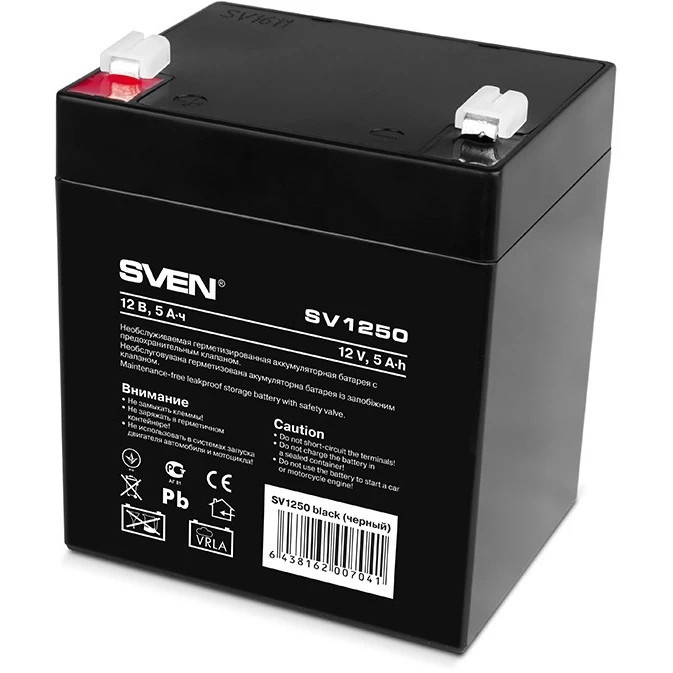 Батарея Sven SV1250 (12V 5Ah)