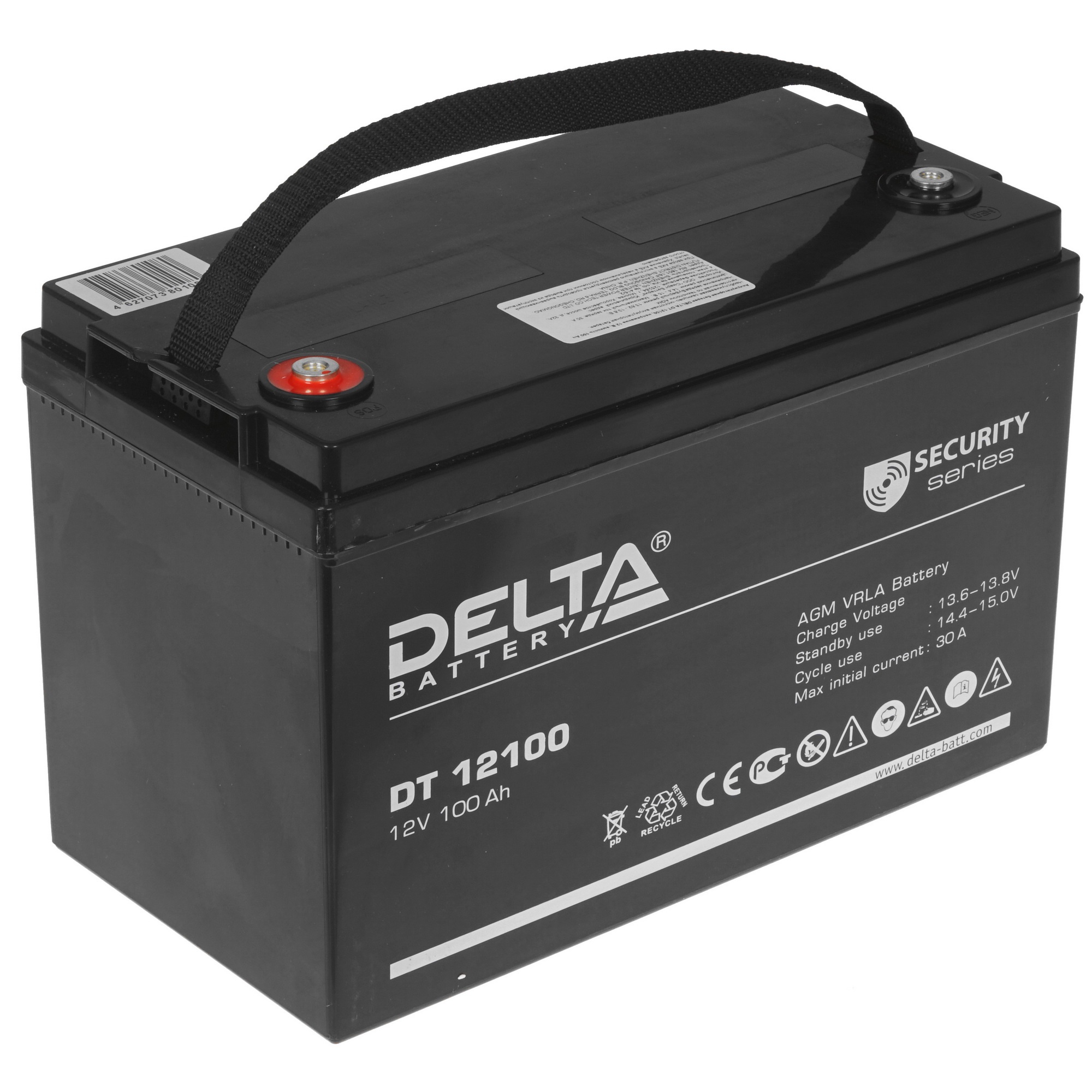 Батарея Delta DT 12100 (12V, 100Ah)