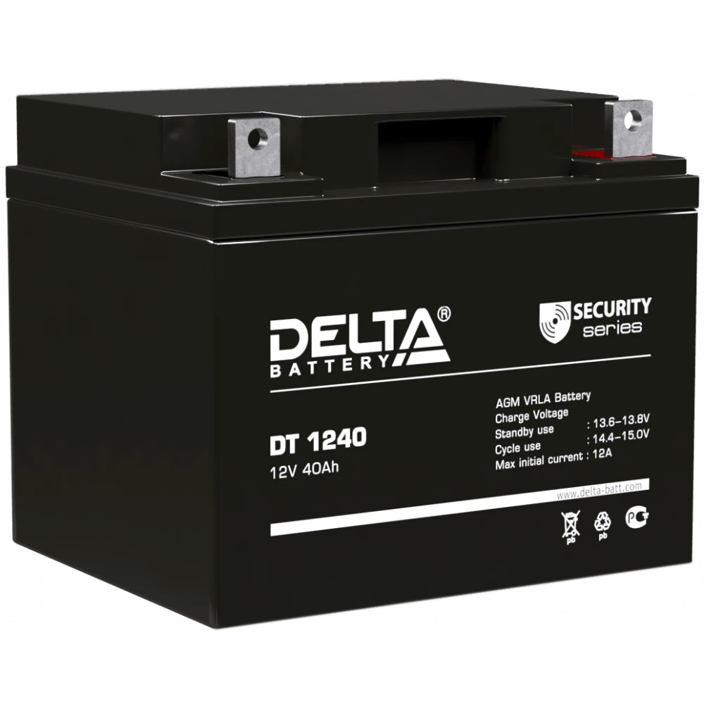 Батарея Delta DT 1240 (12V, 40Ah)