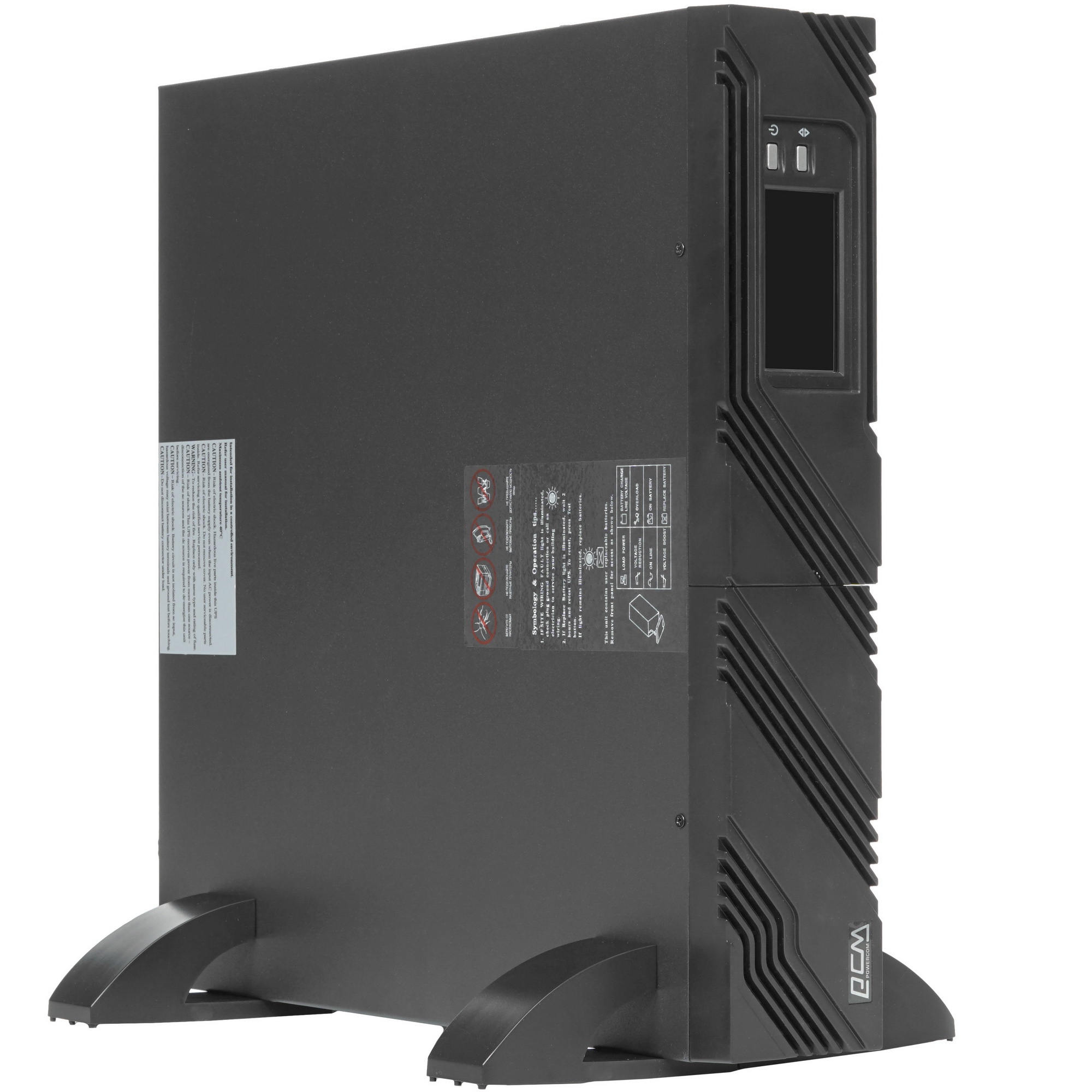 Источник бесперебойного питания Powercom Smart King Pro+ SPR-2000 LCD 1600Вт 2000ВА черный