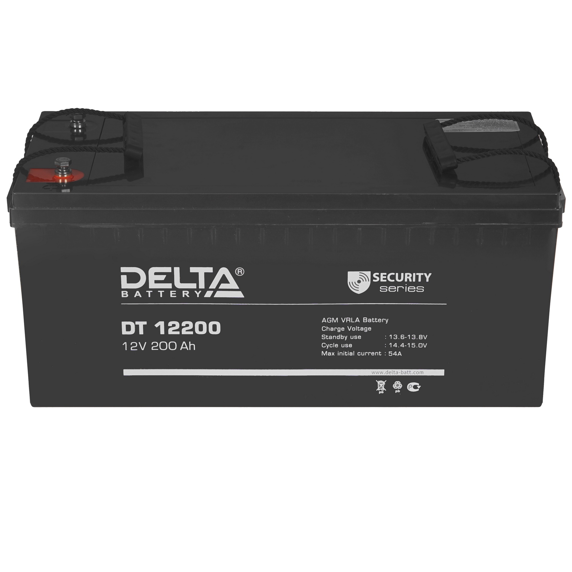 Батарея Delta DTM 12200 L (200 А\ч, 12В) свинцово- кислотный аккумулятор