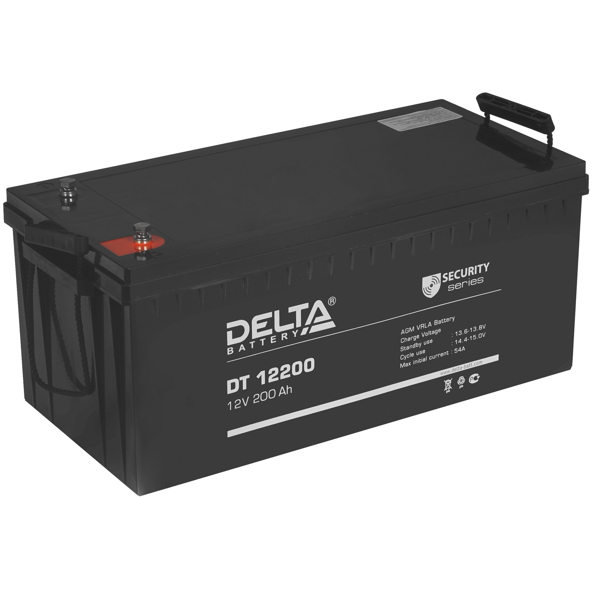 Батарея Delta DTM 12200 L (200 А\ч, 12В) свинцово- кислотный аккумулятор