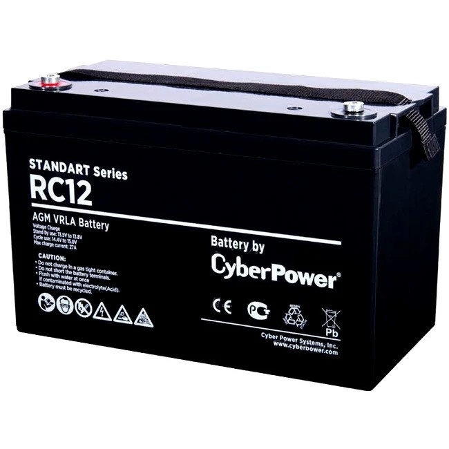 Аккумуляторная батарея SS CyberPower RC 12-135 / 12 В 135 Ач Battery CyberPower Standart series RC 1
