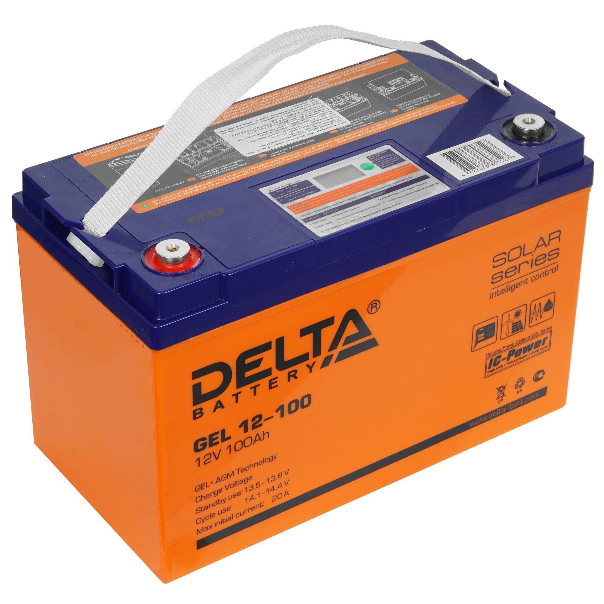 Батарея для ИБП Delta GEL 12-100 12В 100Ач