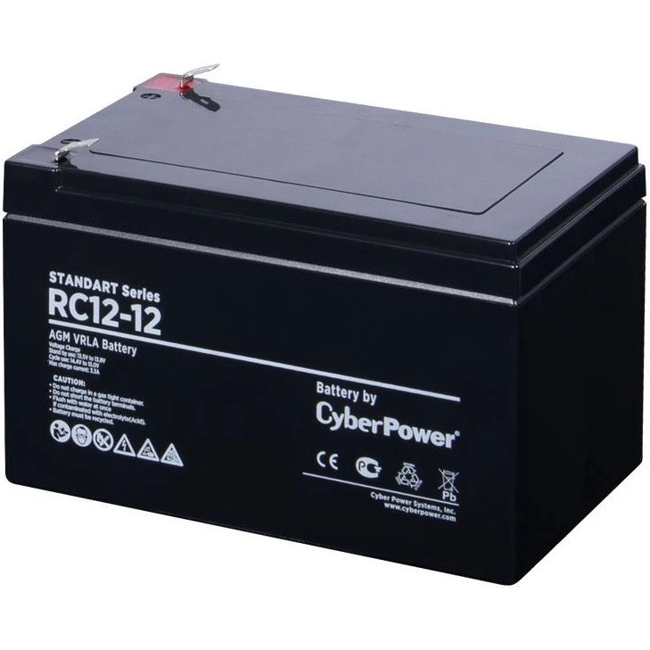Батарея SS CyberPower Standart series RC 12-12 / 12V 12 Ah