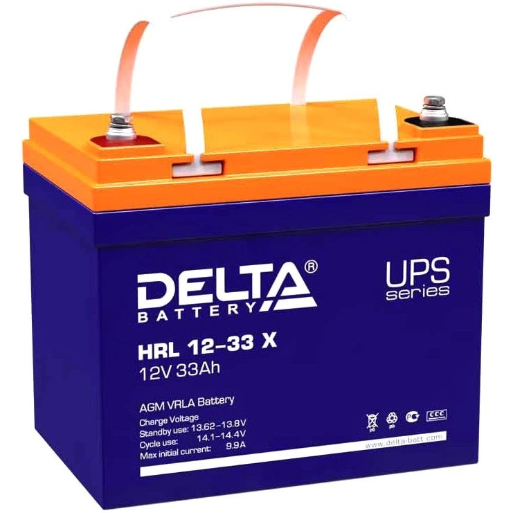 Батарея для ИБП Delta HRL 12-33 X 12В 33Ач