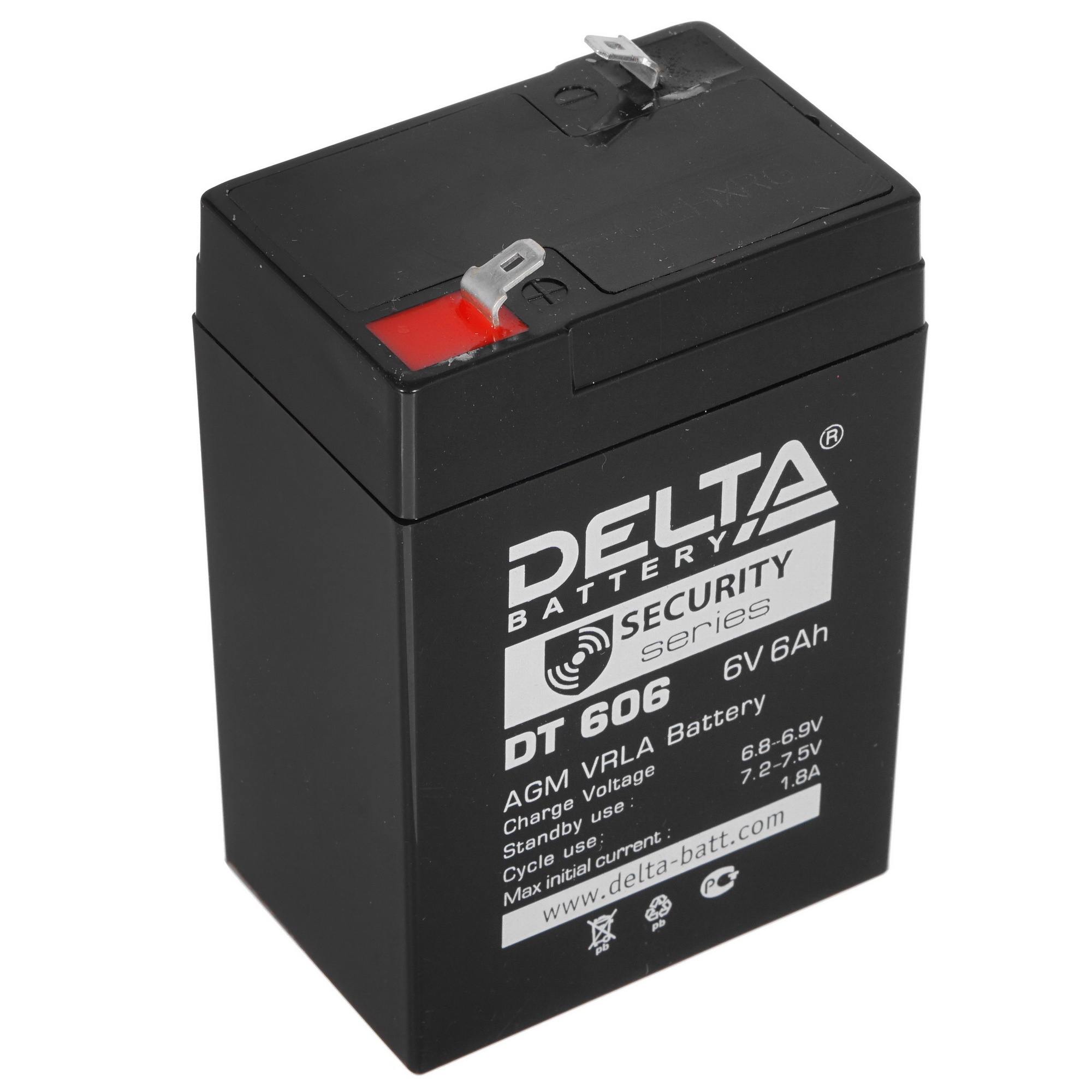 Батарея Delta DT 606 (6V, 6Ah)