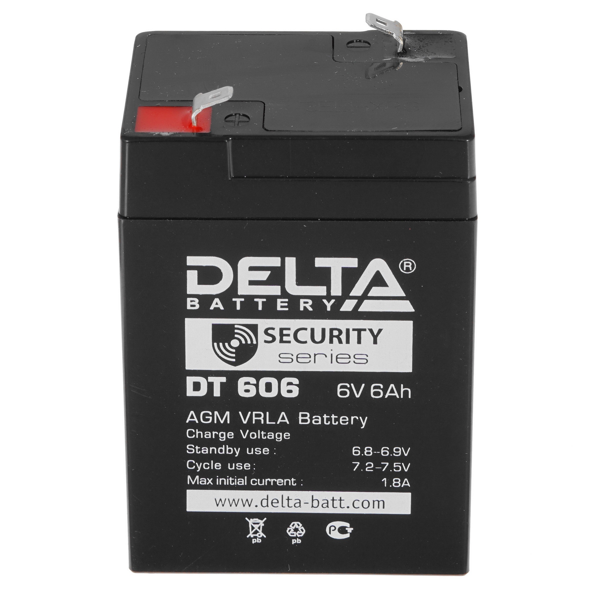 Батарея Delta DT 606 (6V, 6Ah)