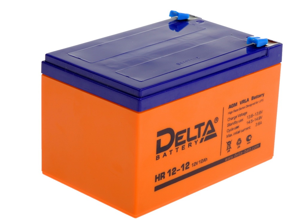 Батарея Delta HR 12-12 (12V, 12Ah)