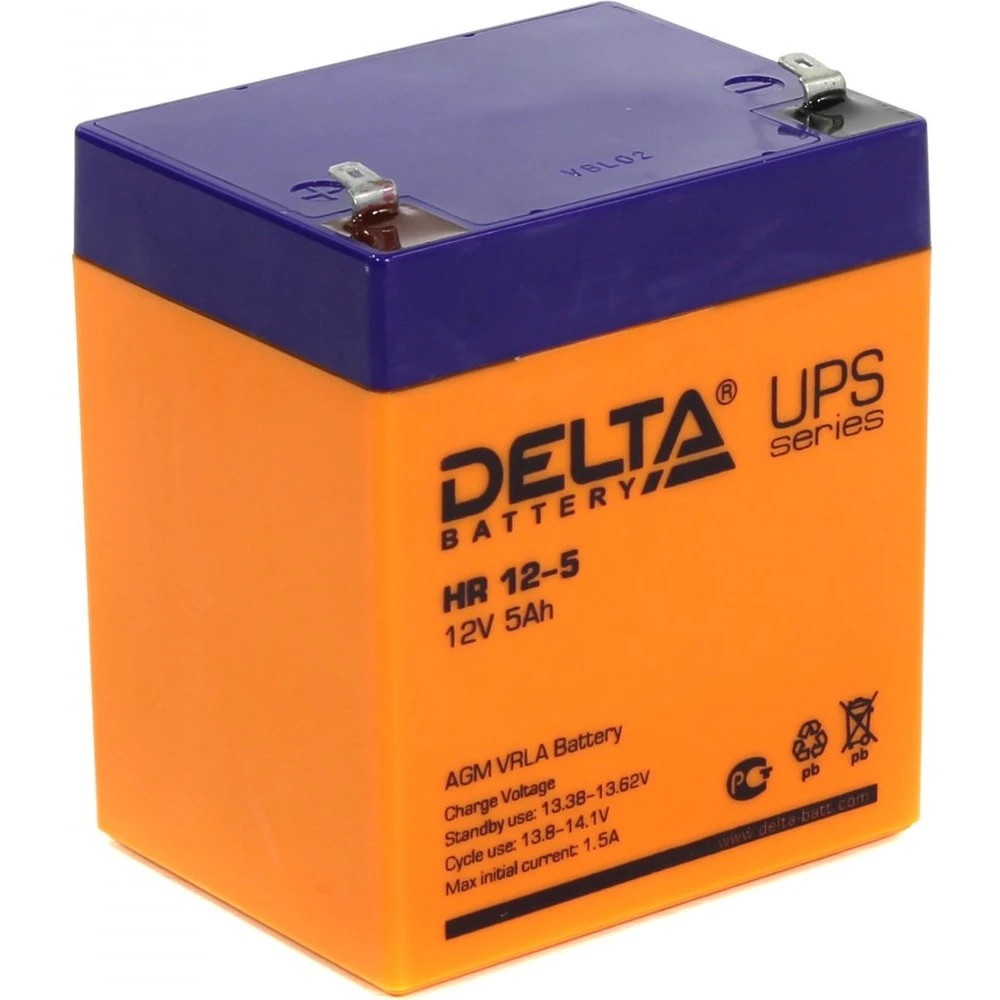 Батарея Delta HR 12-5 (12V, 5Ah)
