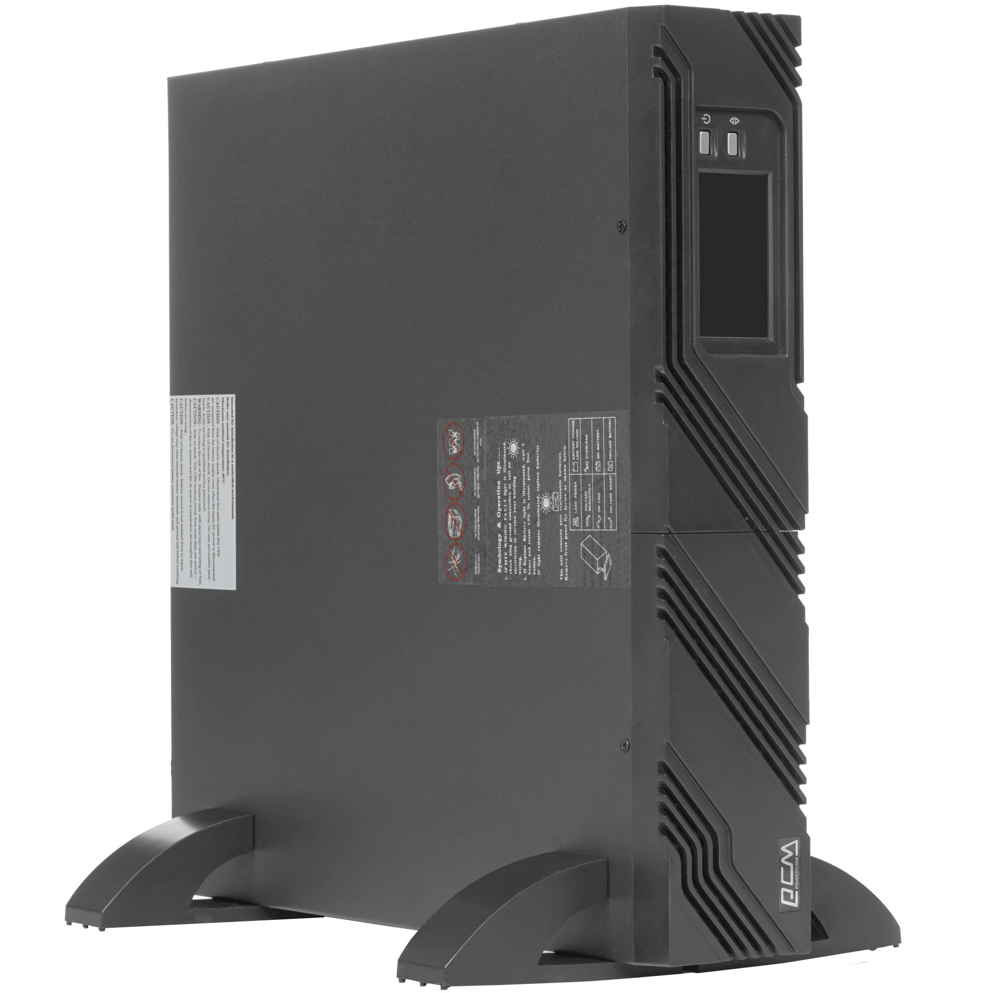 Источник бесперебойного питания Powercom Smart King Pro+ SPR-1000 LCD 800Вт 1000ВА черный
