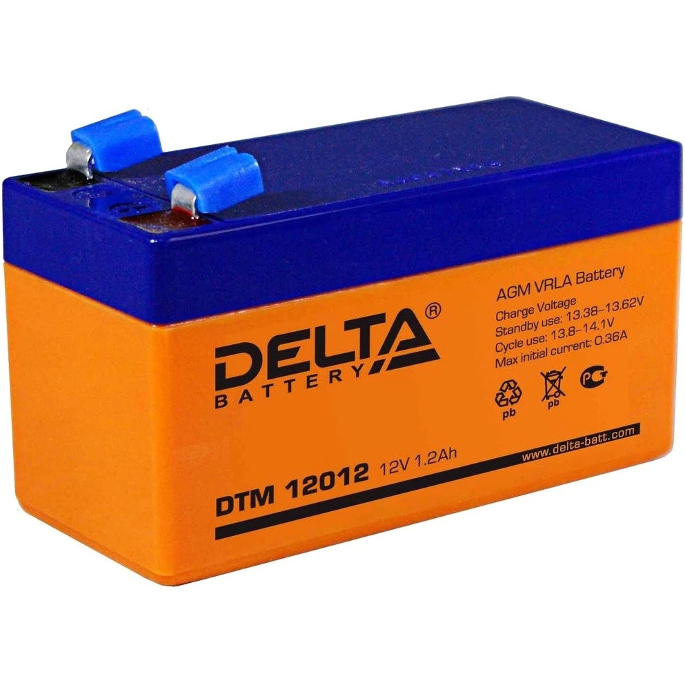 Батарея Delta DTM 12012 (12V 1.2Ah)