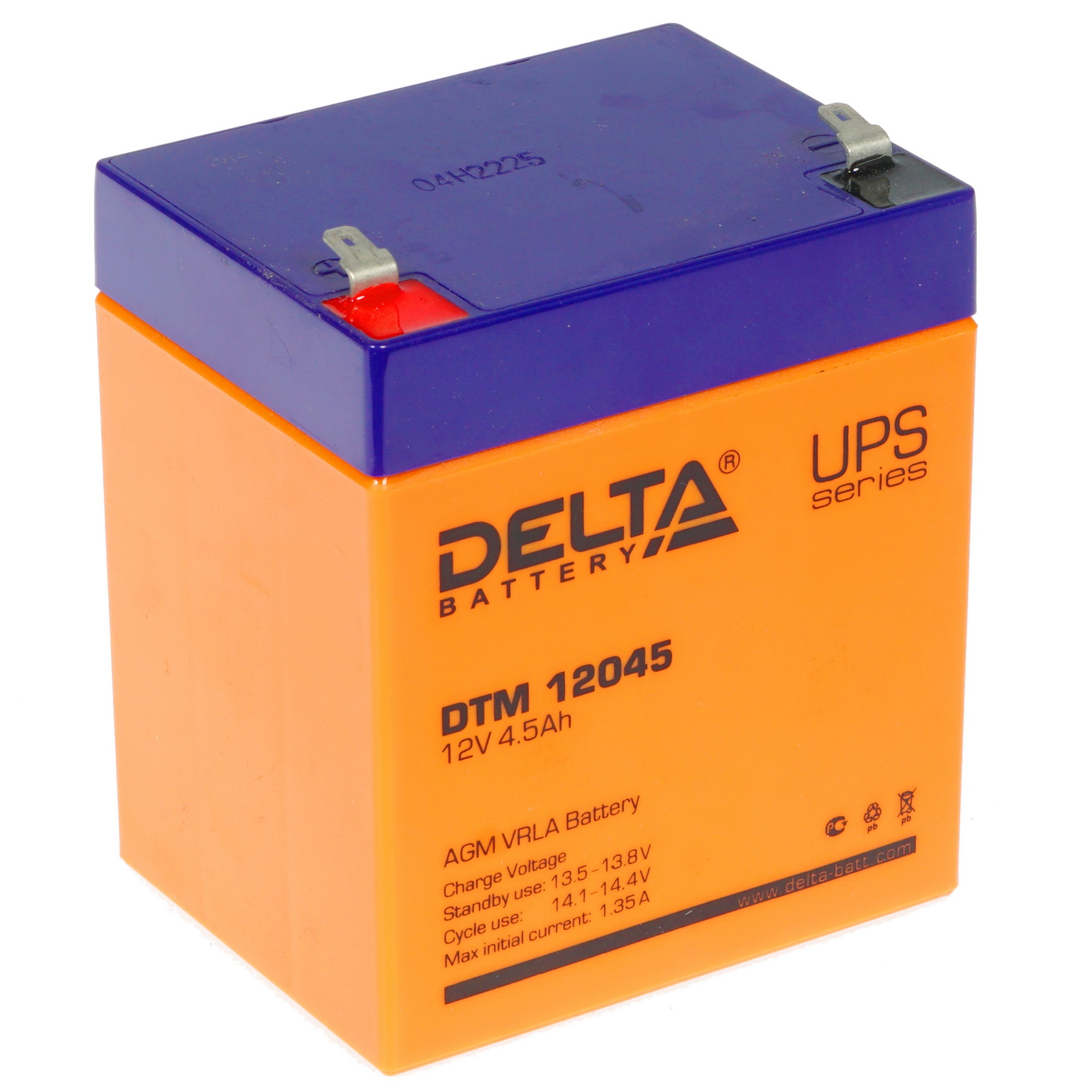 Батарея Delta DTM 12045 (12V, 4.5Ah)