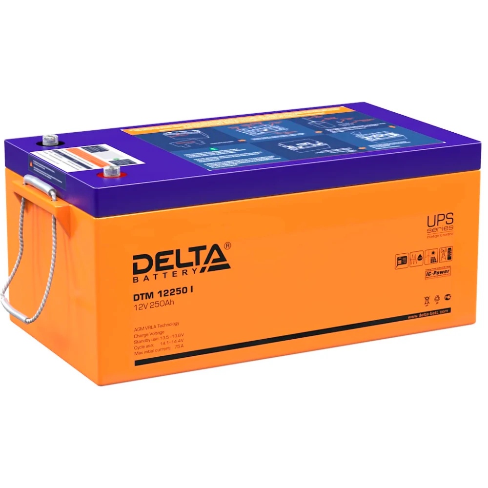 Батарея для ИБП Delta DTM 12250 L 12В 250Ач