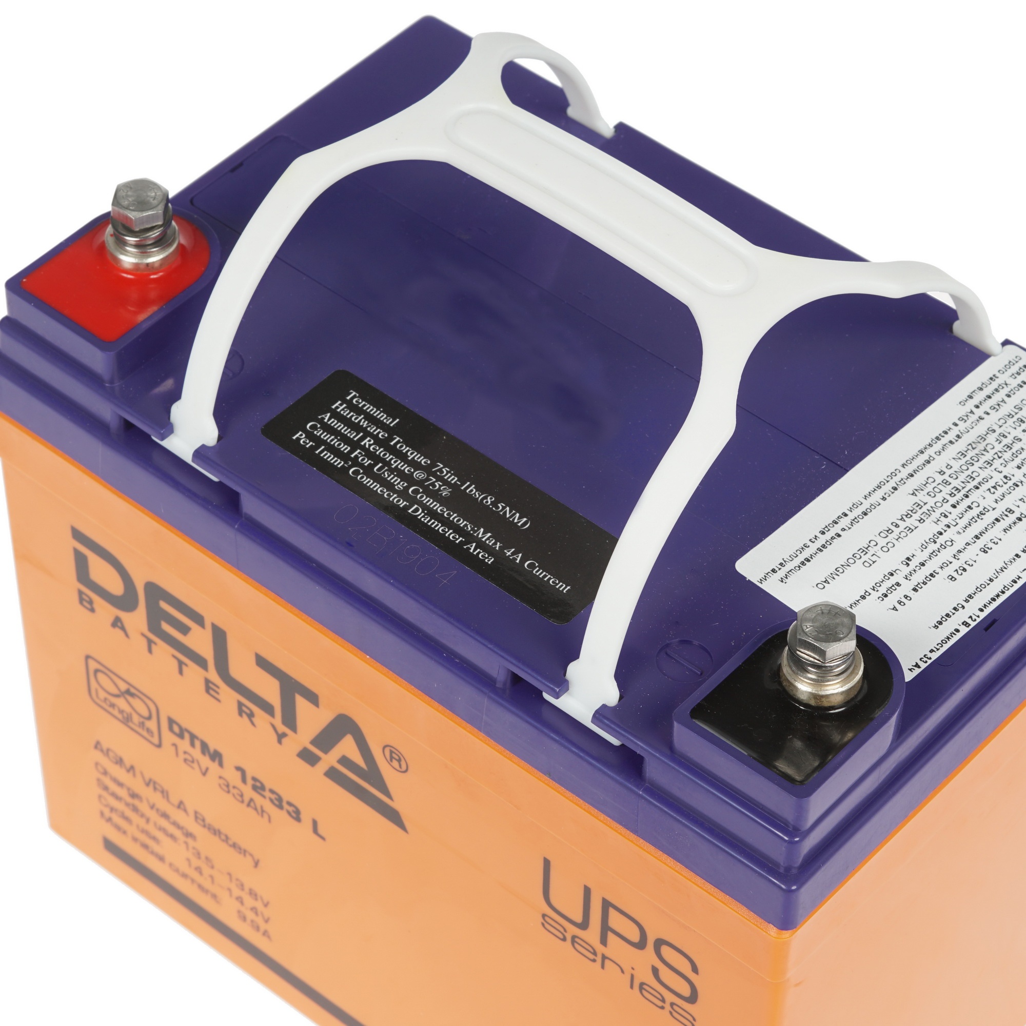 Батарея Delta DTM 1233 L (12V, 33Ah)