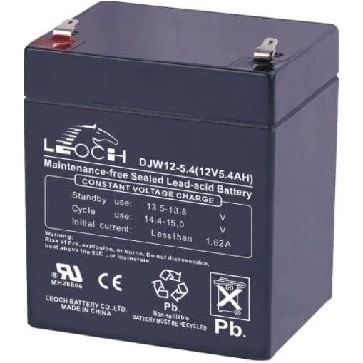 Аккумуляторная Батарея Leoch DJW12-5.4 F2 (12V 5,4Ah)