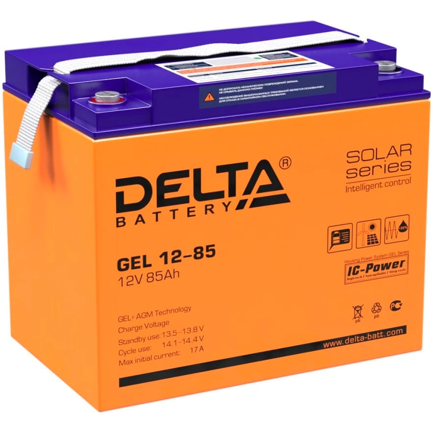 Батарея для ИБП Delta GEL 12-85 12В 85Ач