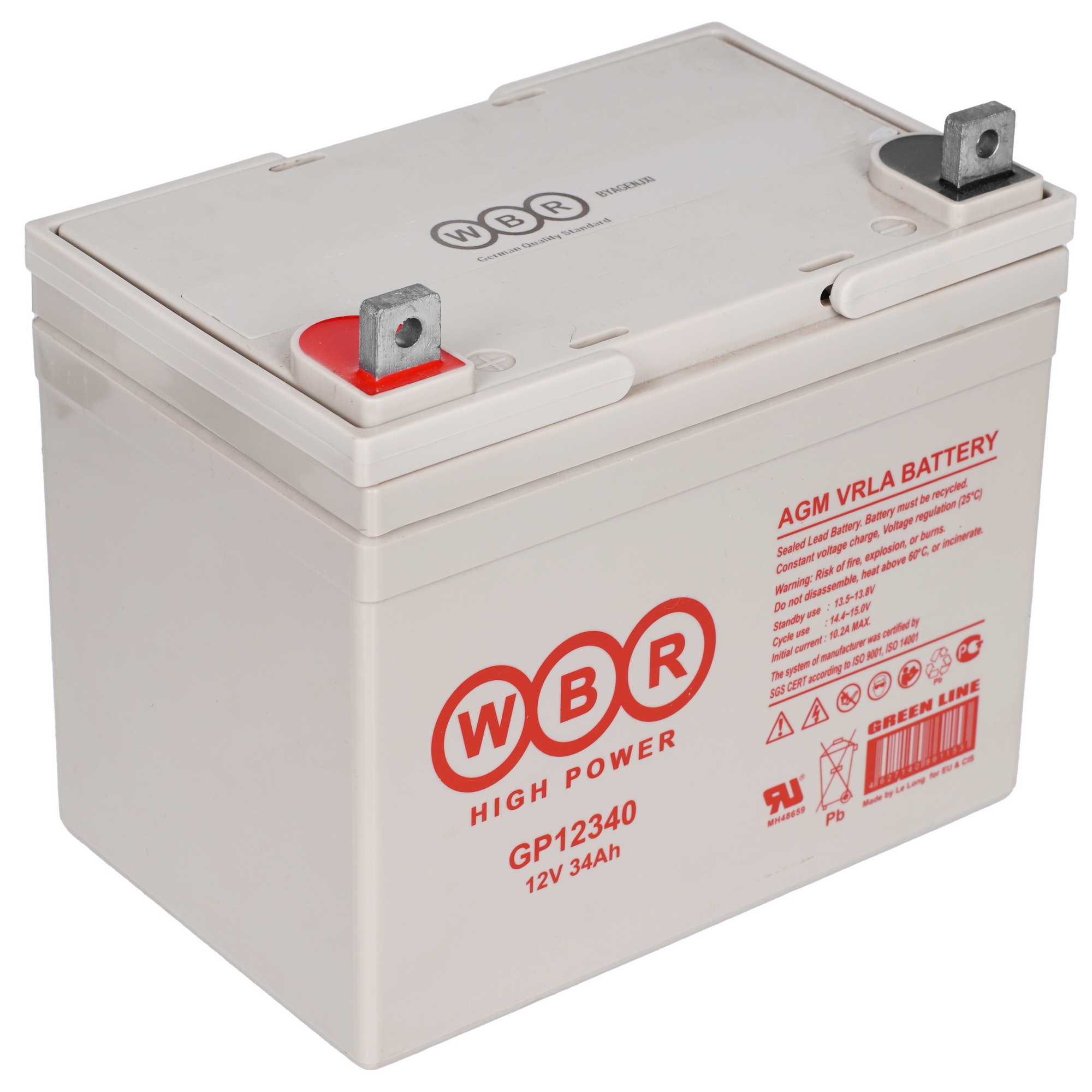Батарея для ИБП CSB HRL1234W 12В 34Ач