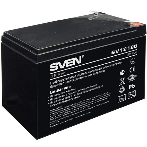 Батарея Sven SV12120 (12V 12Ah)