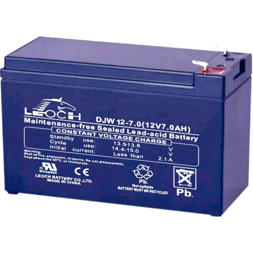 Аккумуляторная батарея Leoch DJW12-7.0 (12V 7Ah)