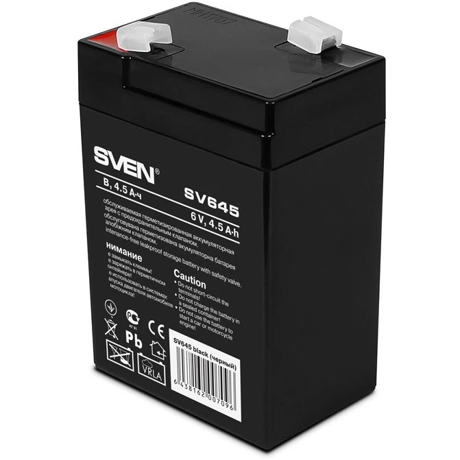 Батарея Sven SV645 (6V 4.5Ah)