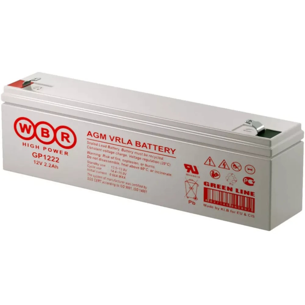 Батарея WBR GP1222 (12V/2.3Ah)