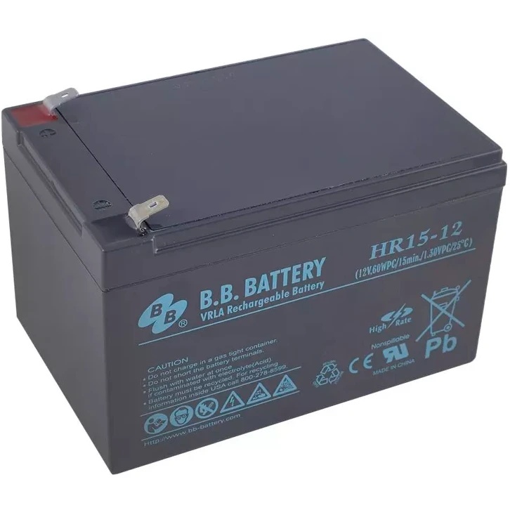 Батарея B.B. Battery HR 15-12  12V 15Ah