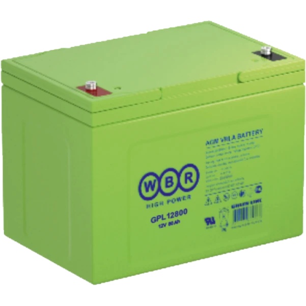 Батарея WBR GPL12800 (12V/80Ah)