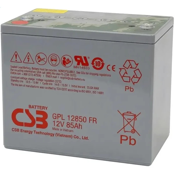 Батарея для ИБП CSB GPL12850 FR 12В 85Ач