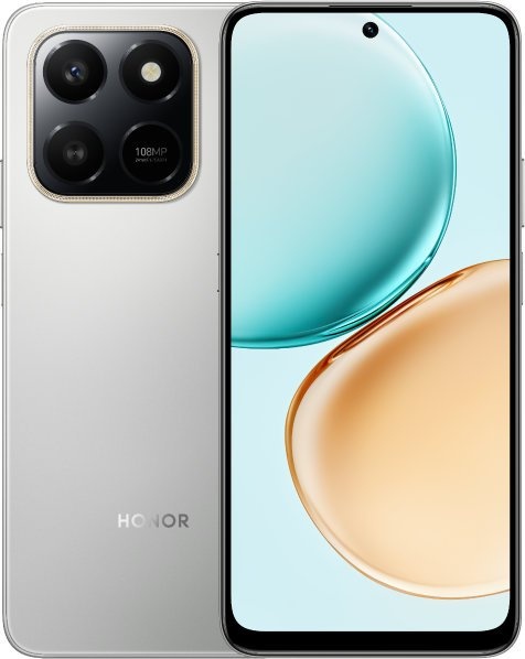 Смартфон HONOR X7d 6/128GB 5109BXJR SILVER HONOR