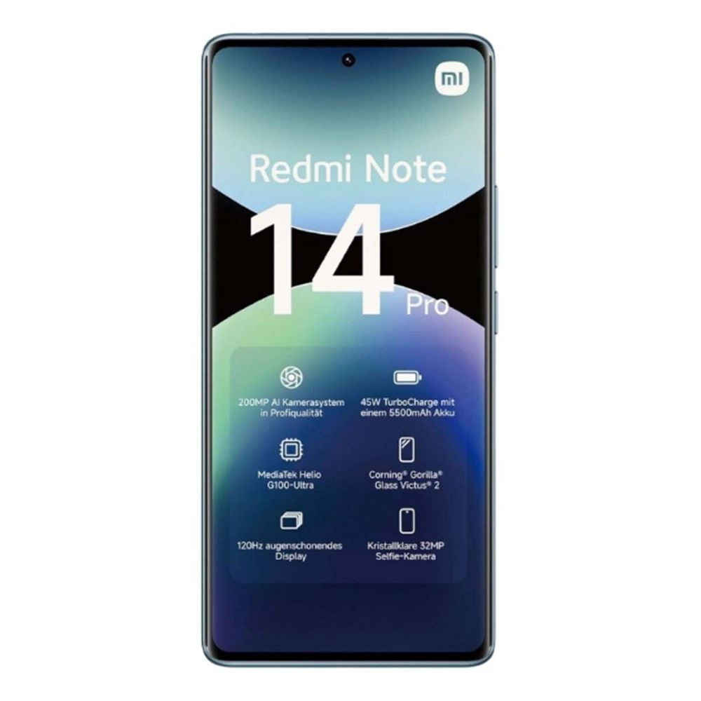 Смартфон Xiaomi Redmi Note 14 Pro, 8/256Gb, голубой