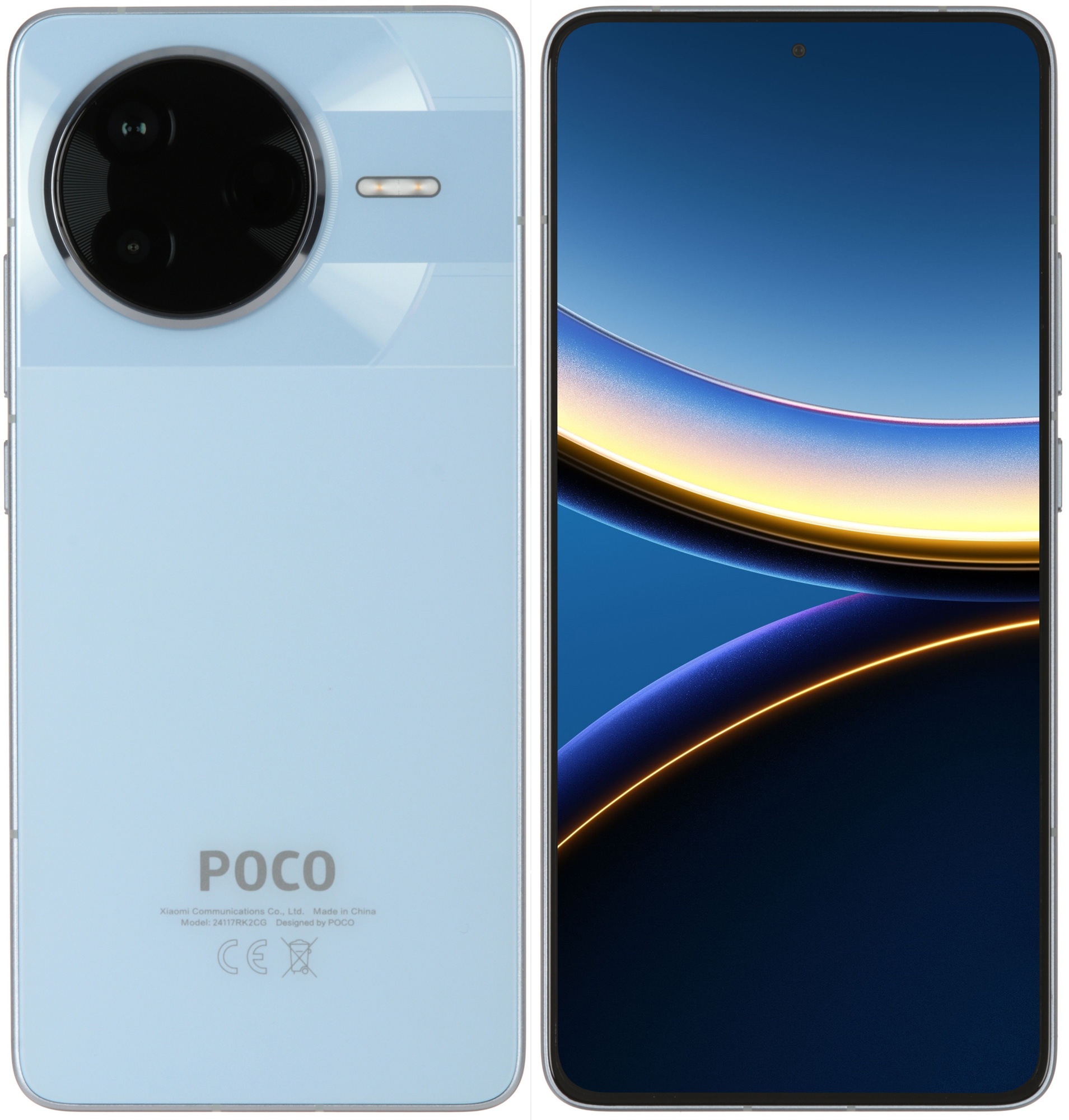 Смартфон POCO F7 Pro 12/256Gb синий
